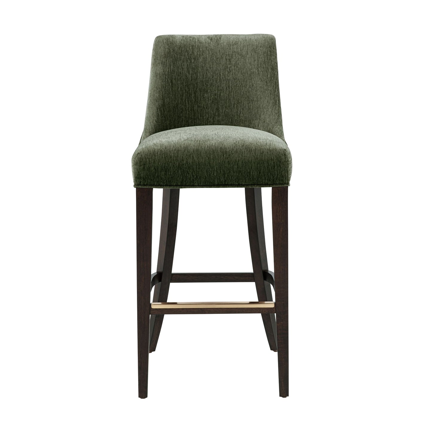 Manhattan Beever - Chenille Wood Stool