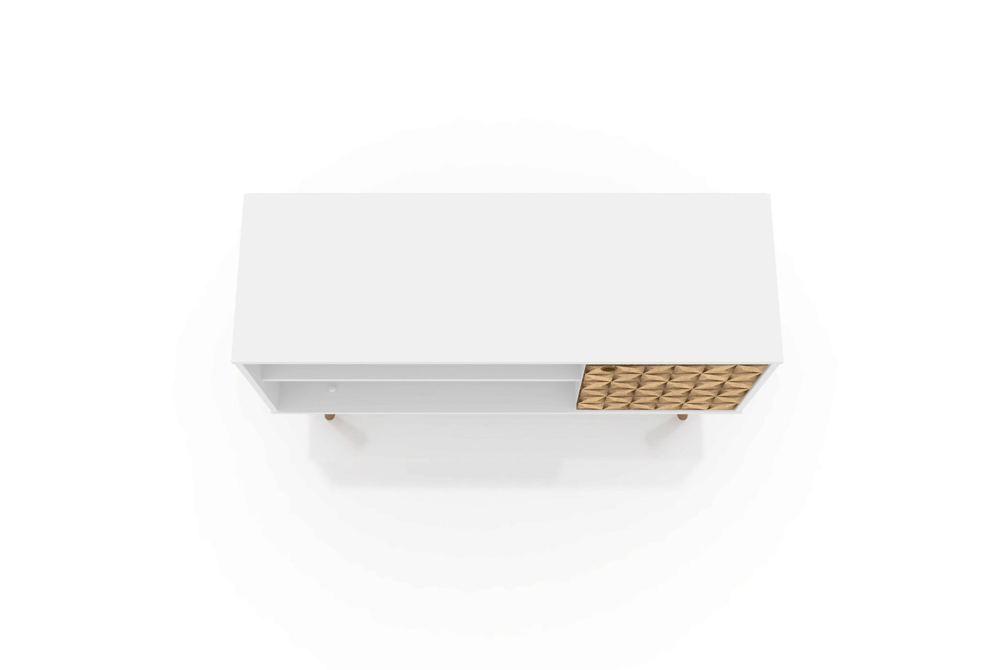 Manhattan Liberty - TV Stand With White Frame