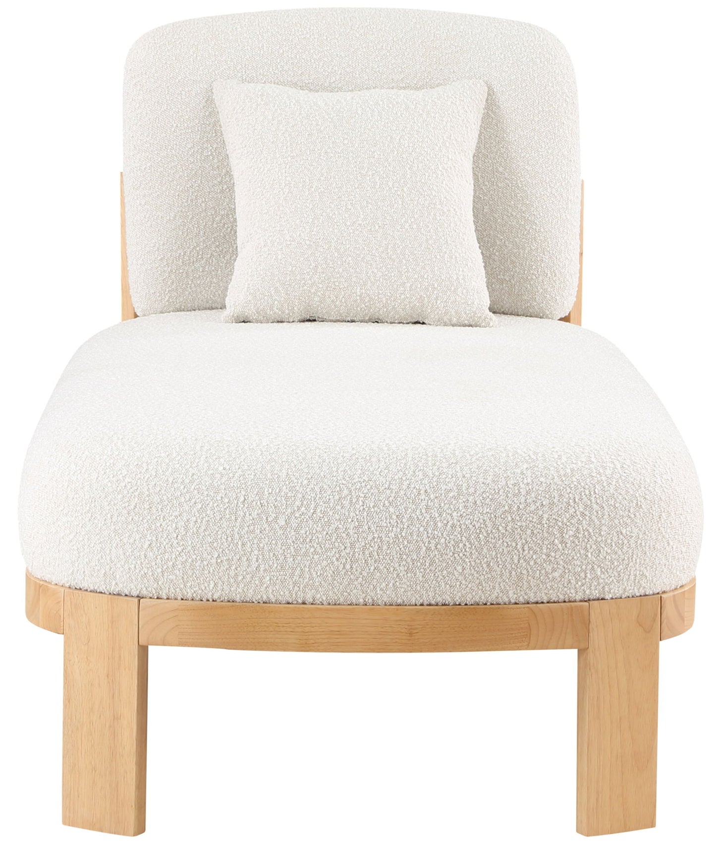 Maybourne - Chaise / Bench With Natural Frame