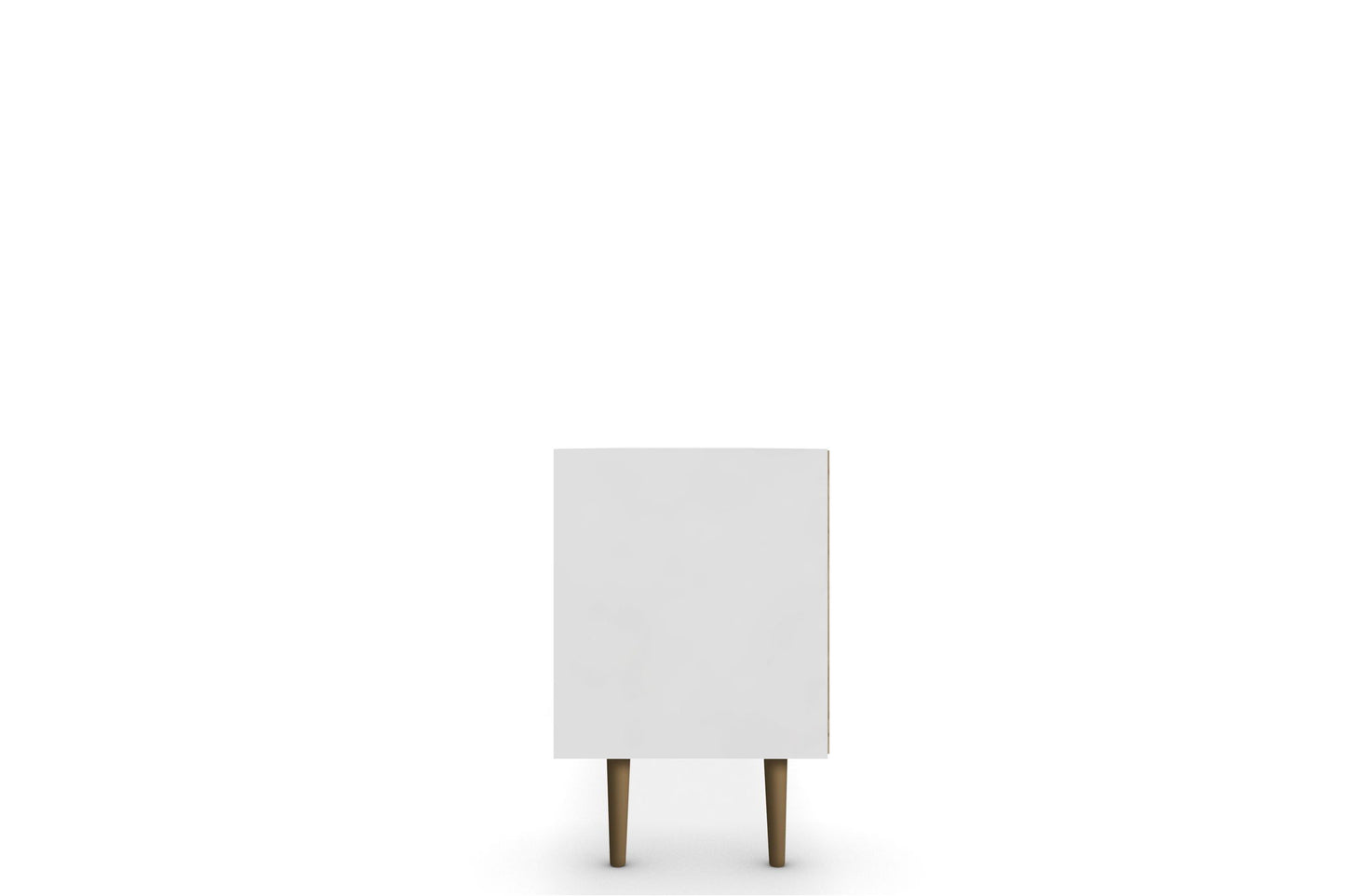 Manhattan Liberty - 71" TV Stand With White Frame