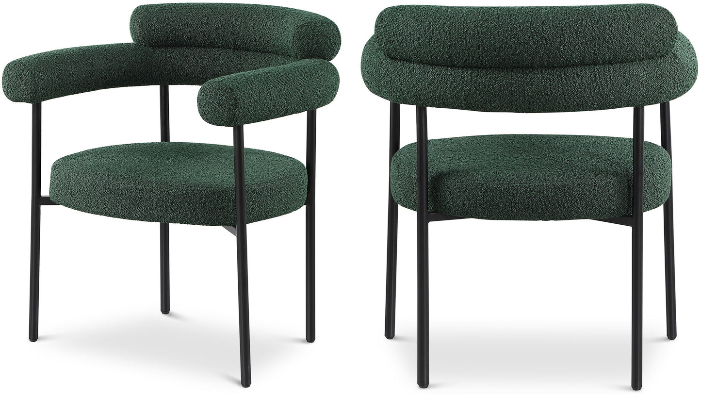 Blake - Dining Chair With Black Legs (Set of 2)