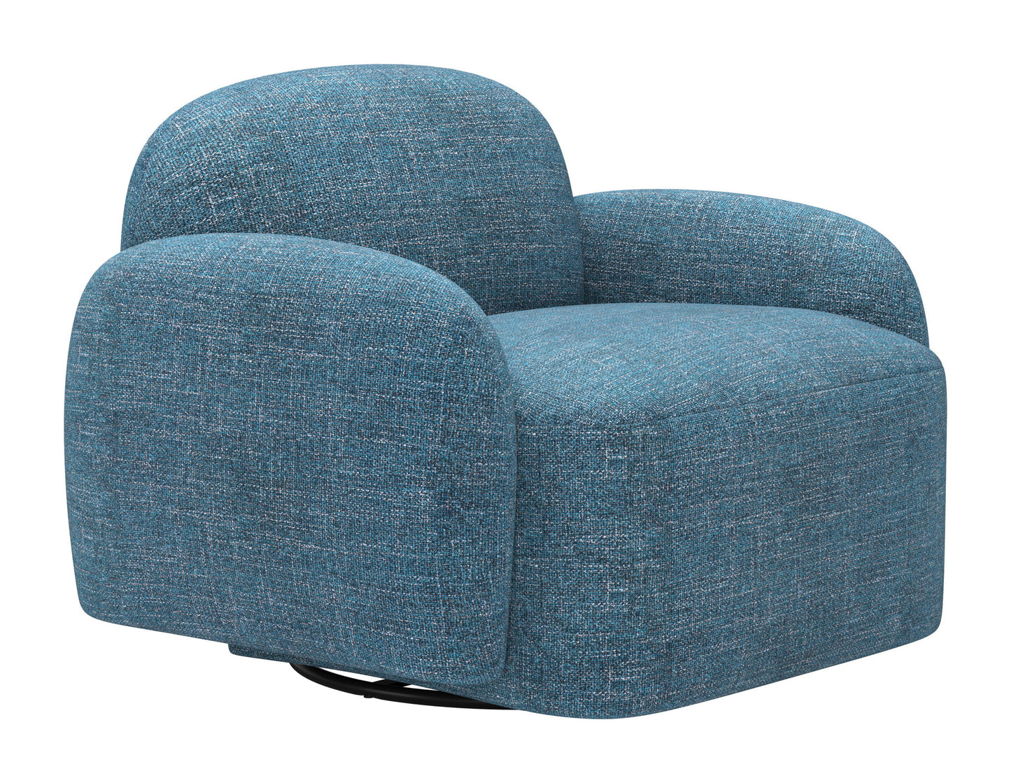 Cleo - Swivel Chair - Blue