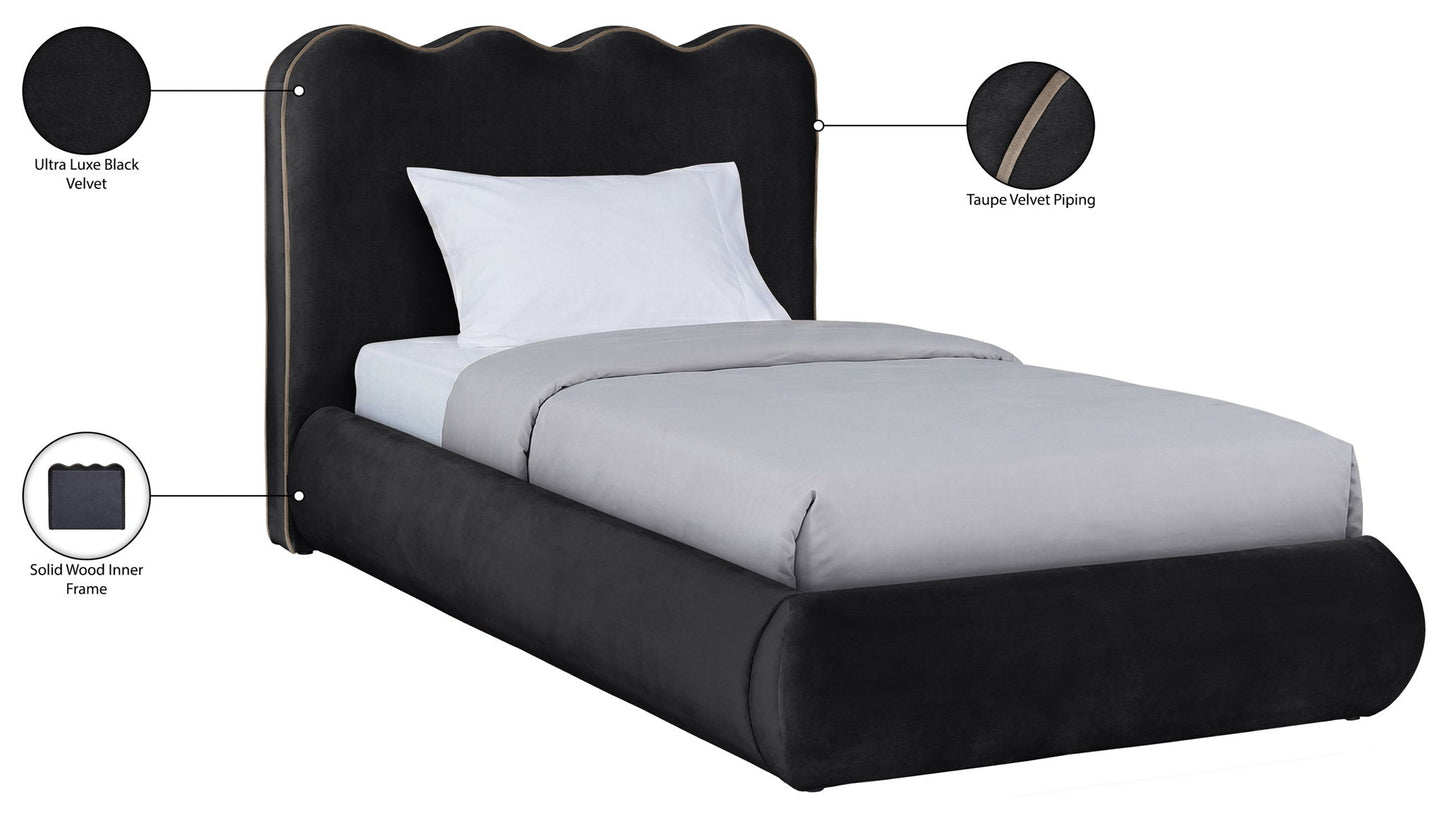 Tempo - Velvet Upholstered Bed