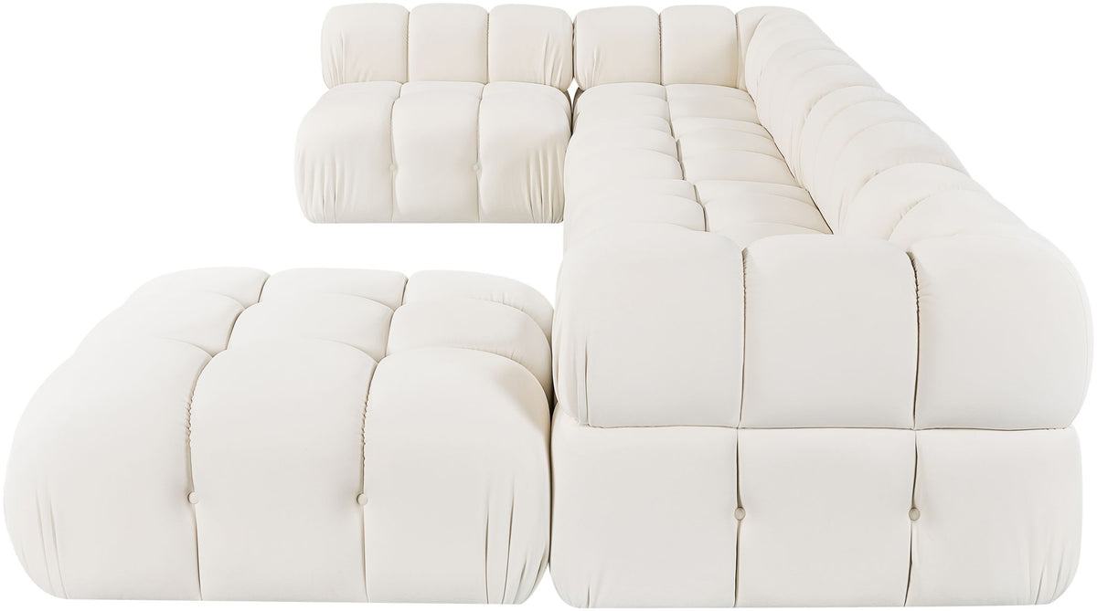 Orin - 6 Piece Modular Sectional (3 Modular Chairs, 2 Corner Chairs & Ottoman)