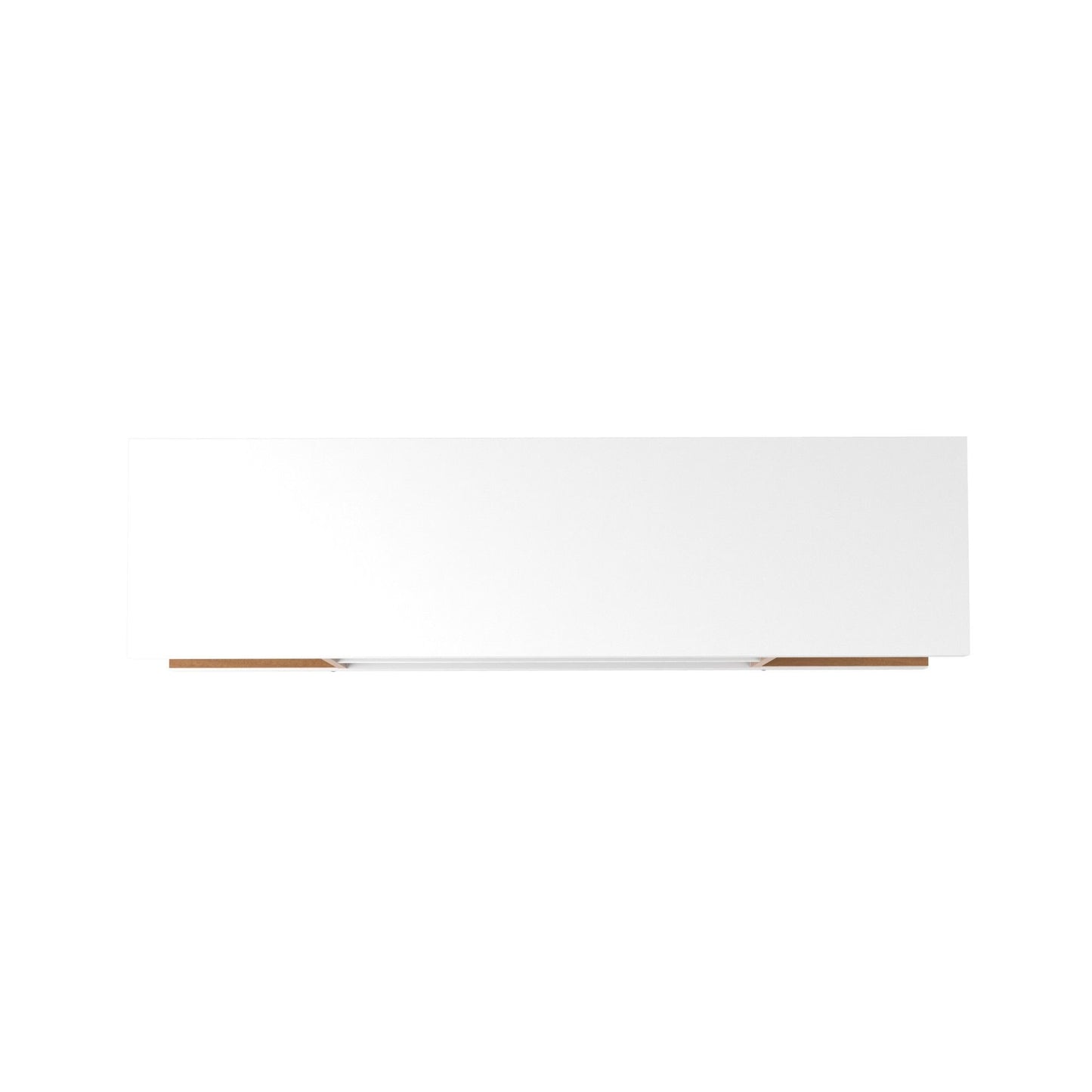Manhattan Utopia - TV Stand - Maple Cream And White