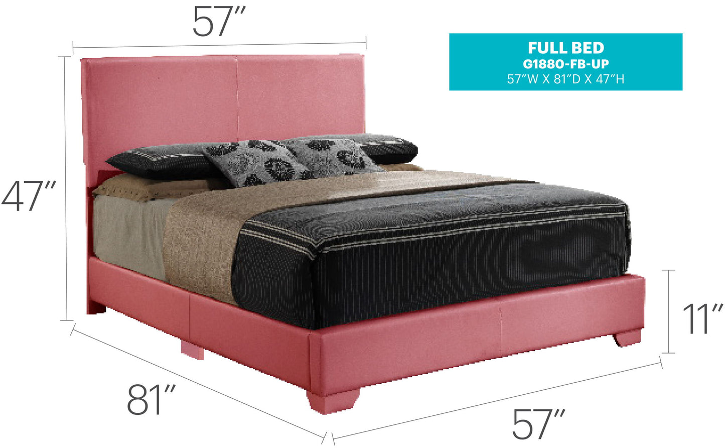 Glory Furniture - Aaron - Bed