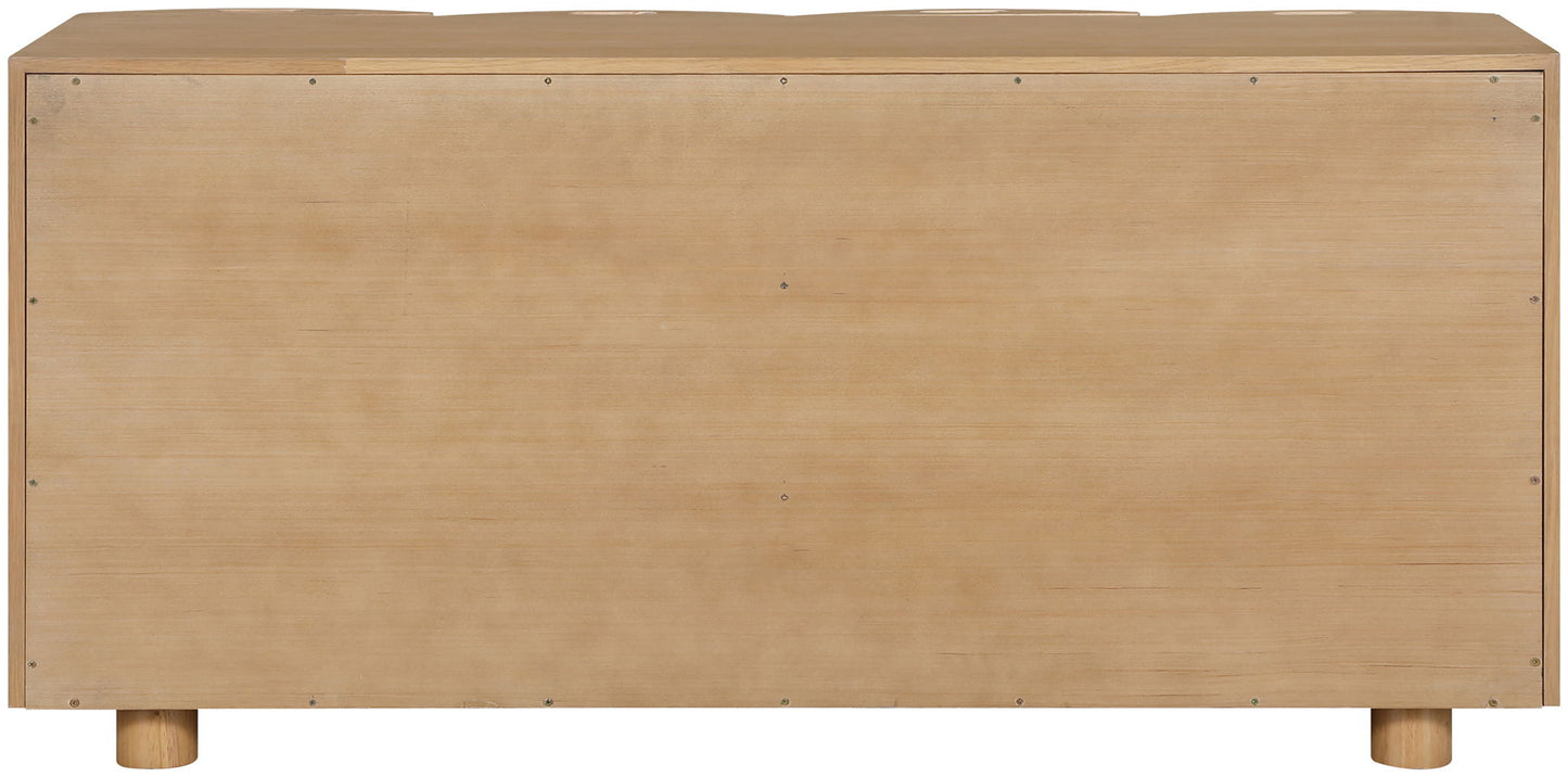 Norin - Solid Wood And Oak Veneer Sideboard/Buffet