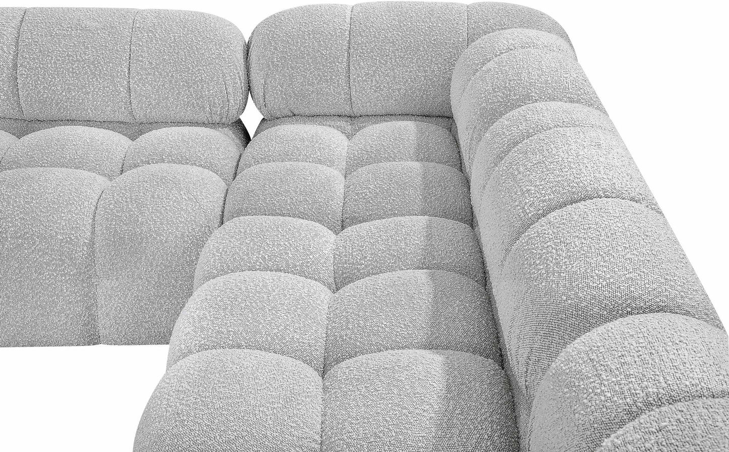 Ames - 5 Piece Fabric Modular Sectional