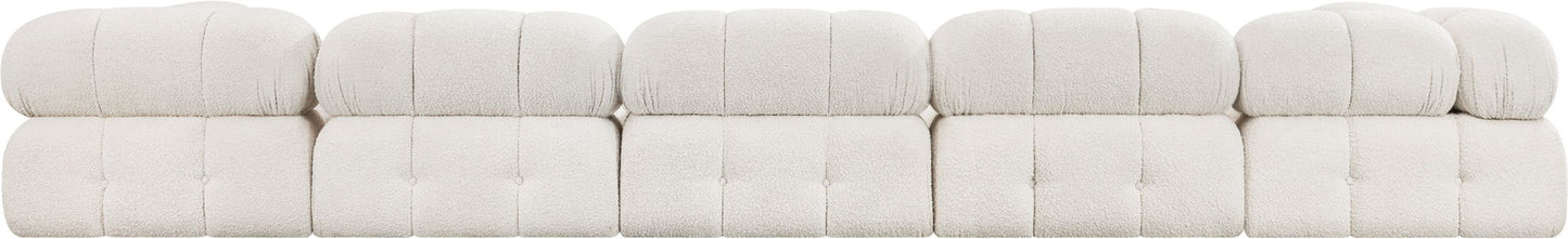 Ames - 7 Piece Fabric Modular U-Shaped Sectional