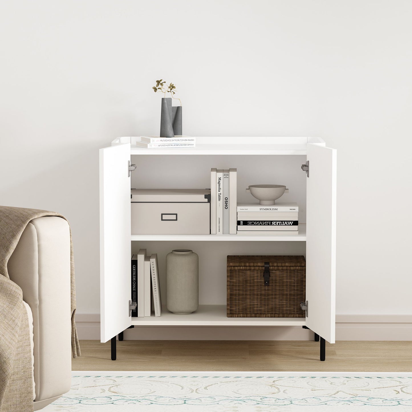 Abbey - Accent Cabinet - White