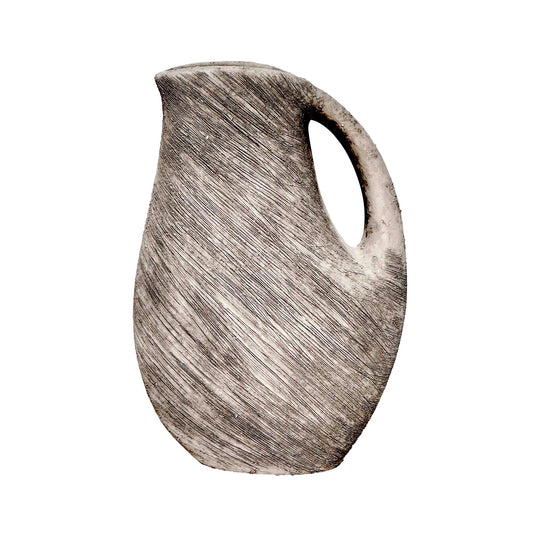 Earthenware - Water Can Vase - Gray