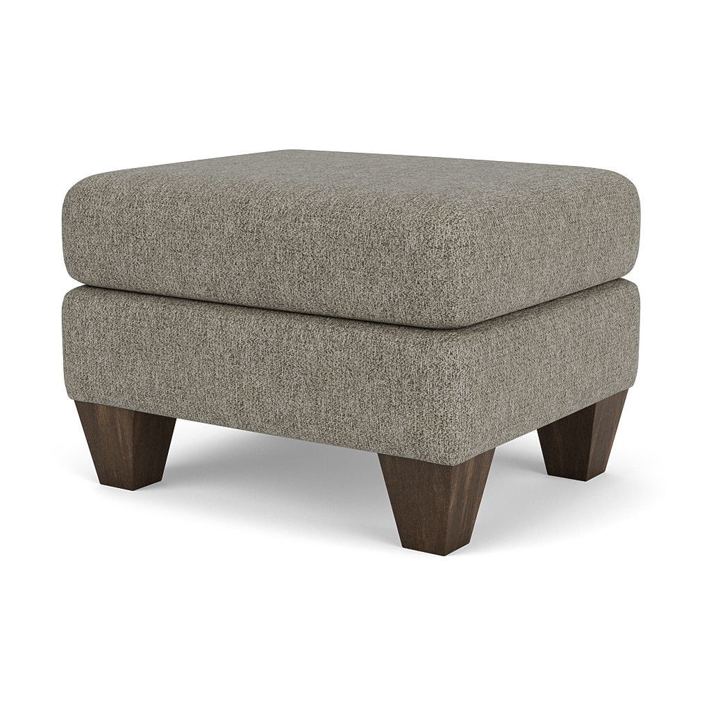 Moxy - Fabric Ottoman, Square Tapered Legs