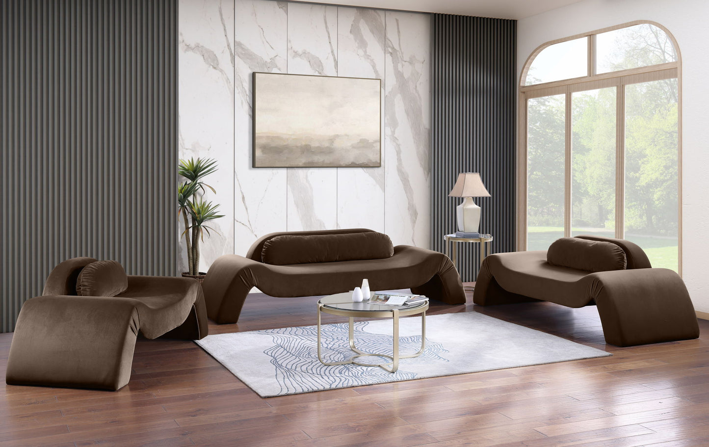 Austin - Velvet Sofa