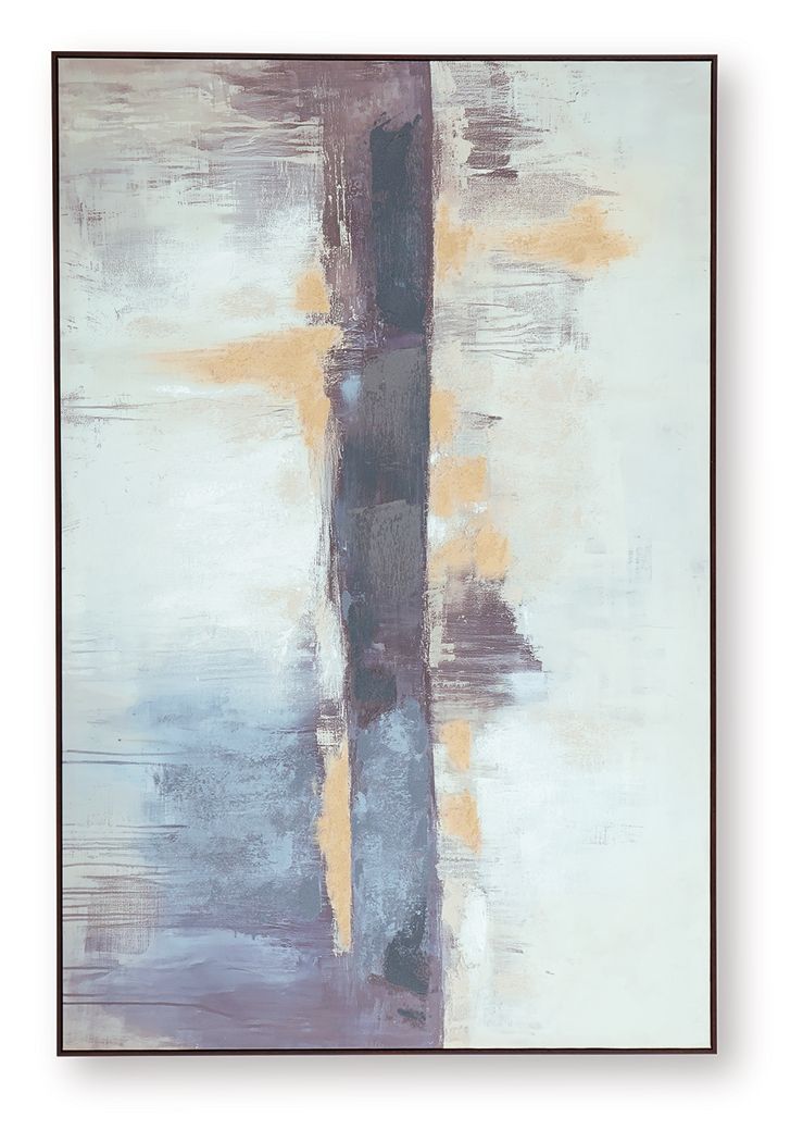 Gatesford - Wall Art - Blue / White / Tan