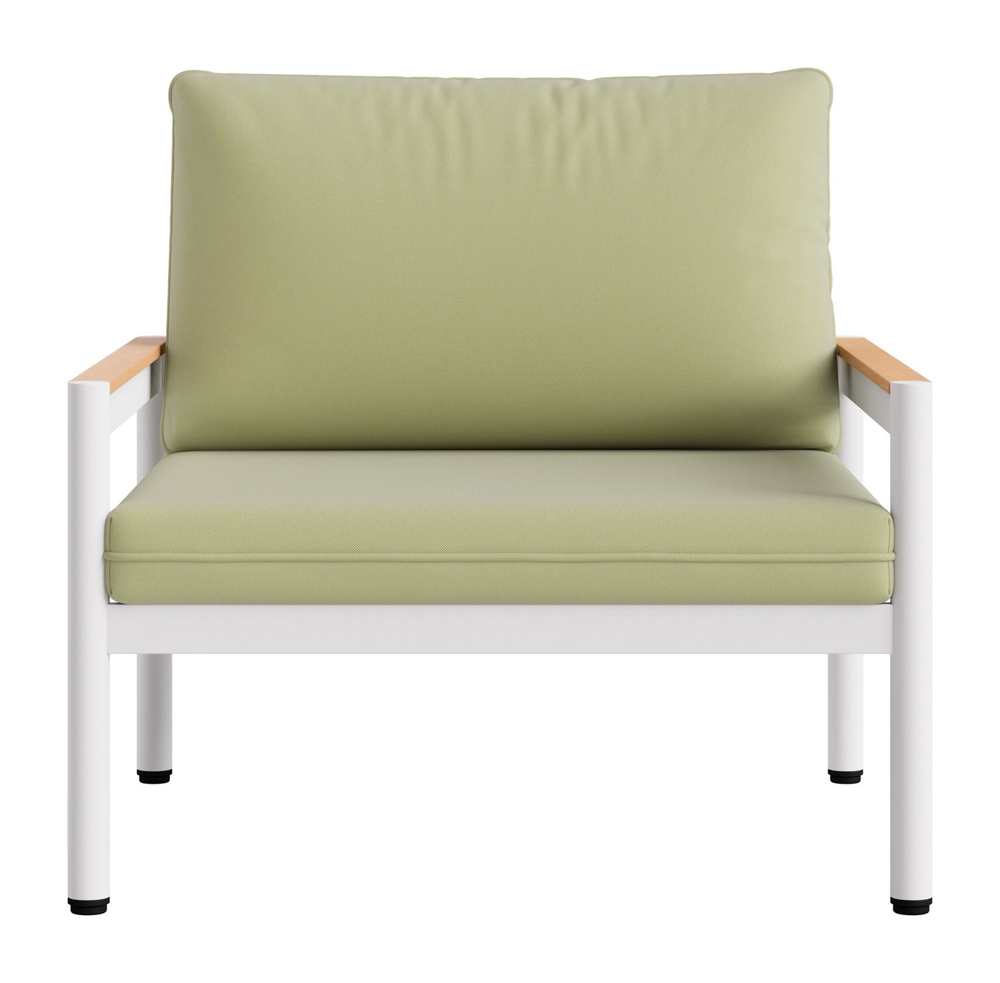 Lychee - Armchair - Green / White