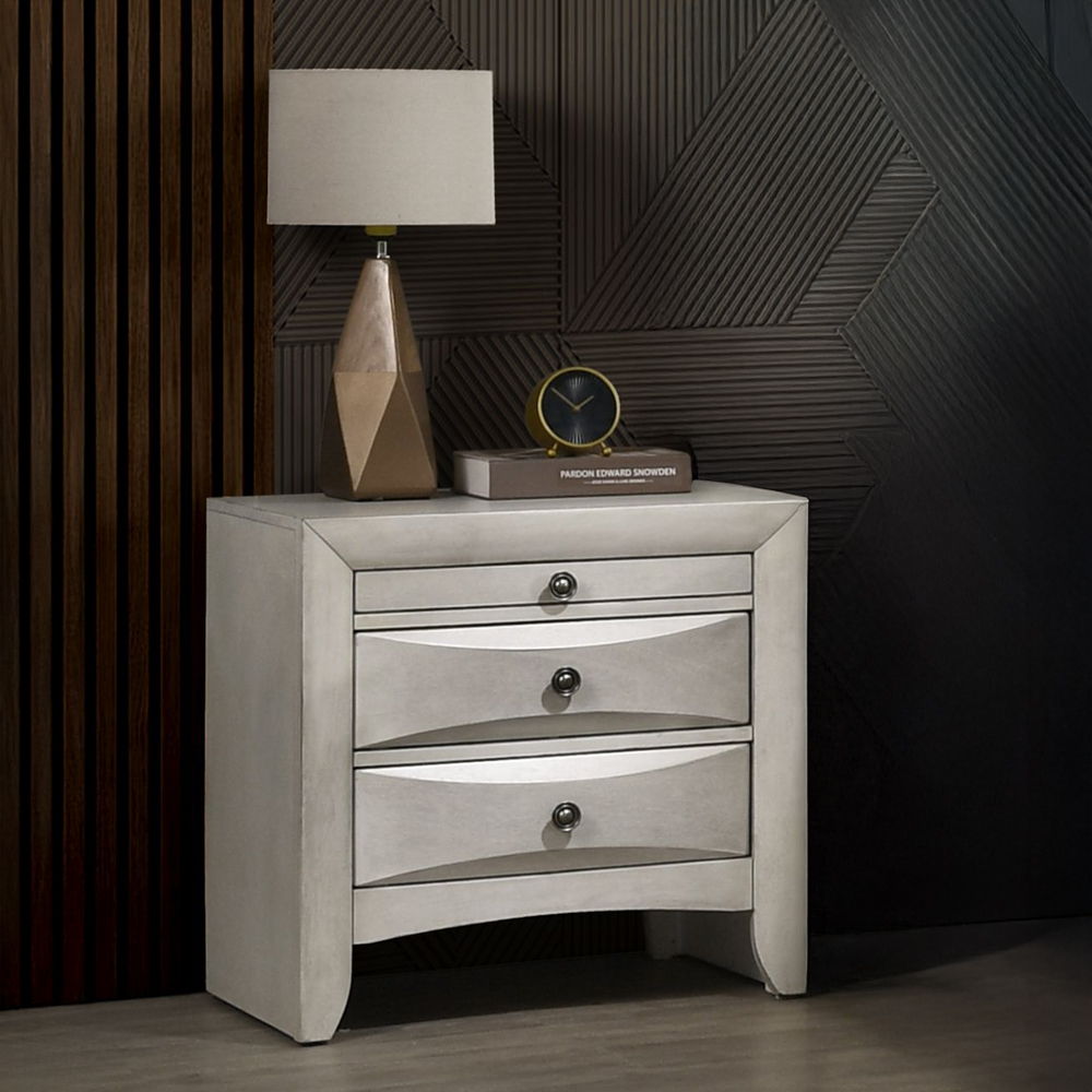 Ramondi - Nightstand - Antique White
