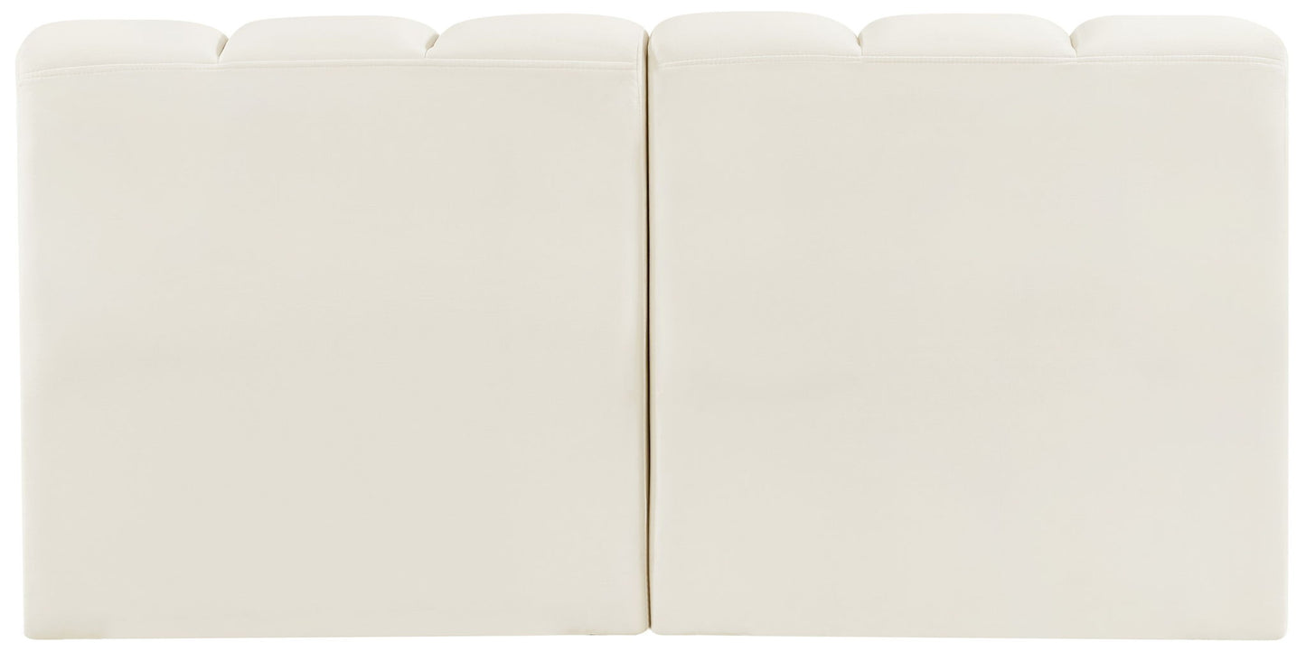 Arc - Velvet 2 Seats Modular Sofa