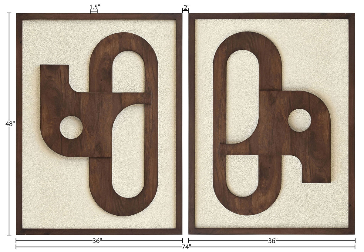 Arid - 74" x 48"  Piece Wall Art