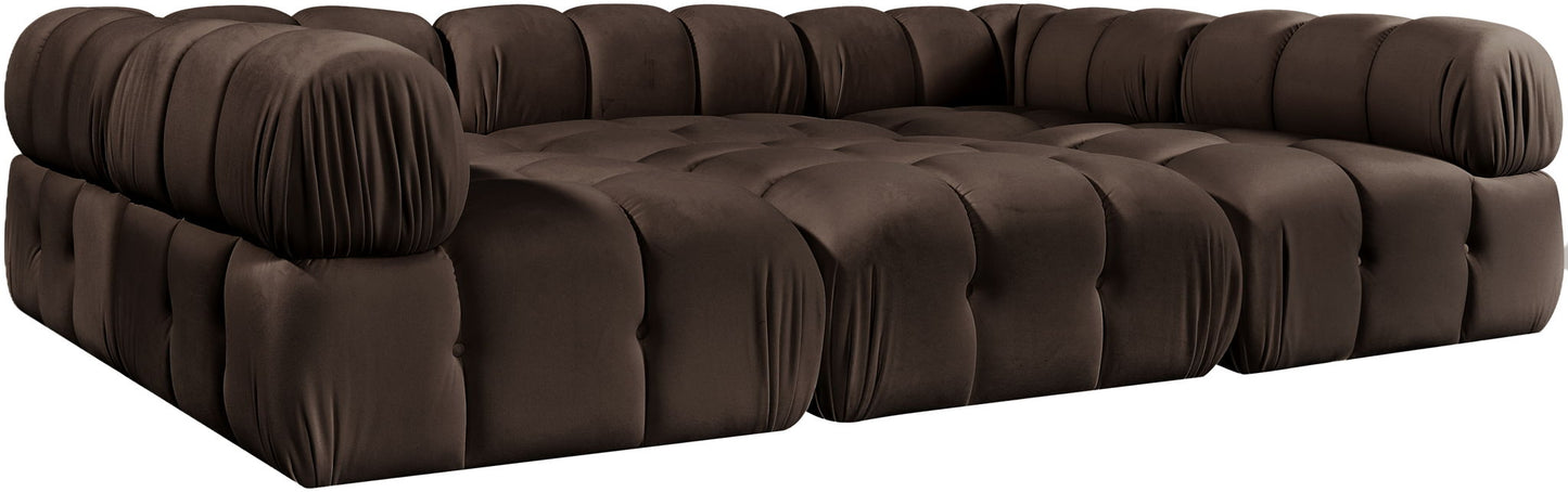 Orin - Velvet 6 Piece Modular Sectional