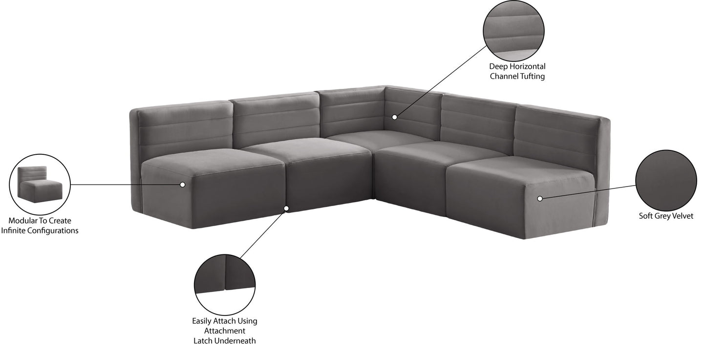 Quincy - 5 Piece Modular Sectional