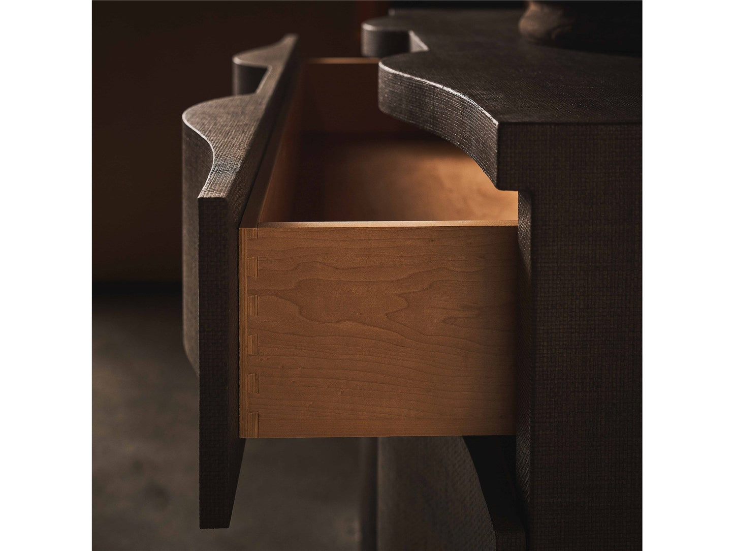 Fenwick - Embossed Chest - Dark Brown