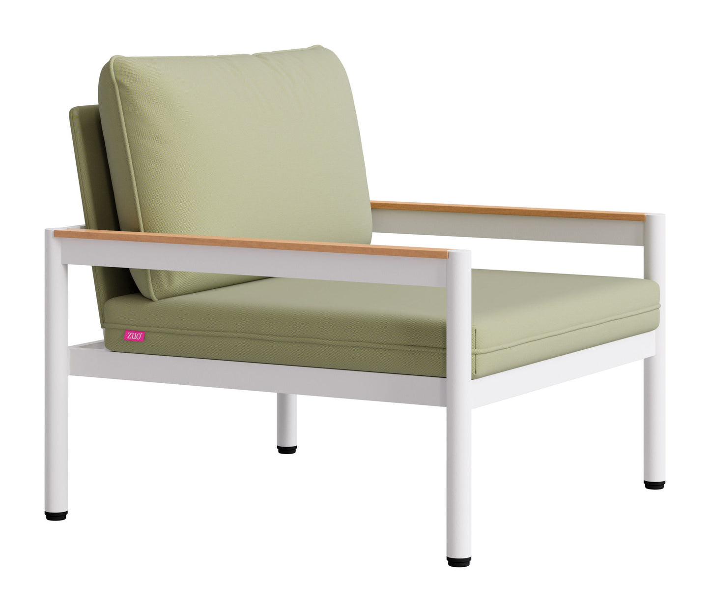 Lychee - Armchair - Green / White