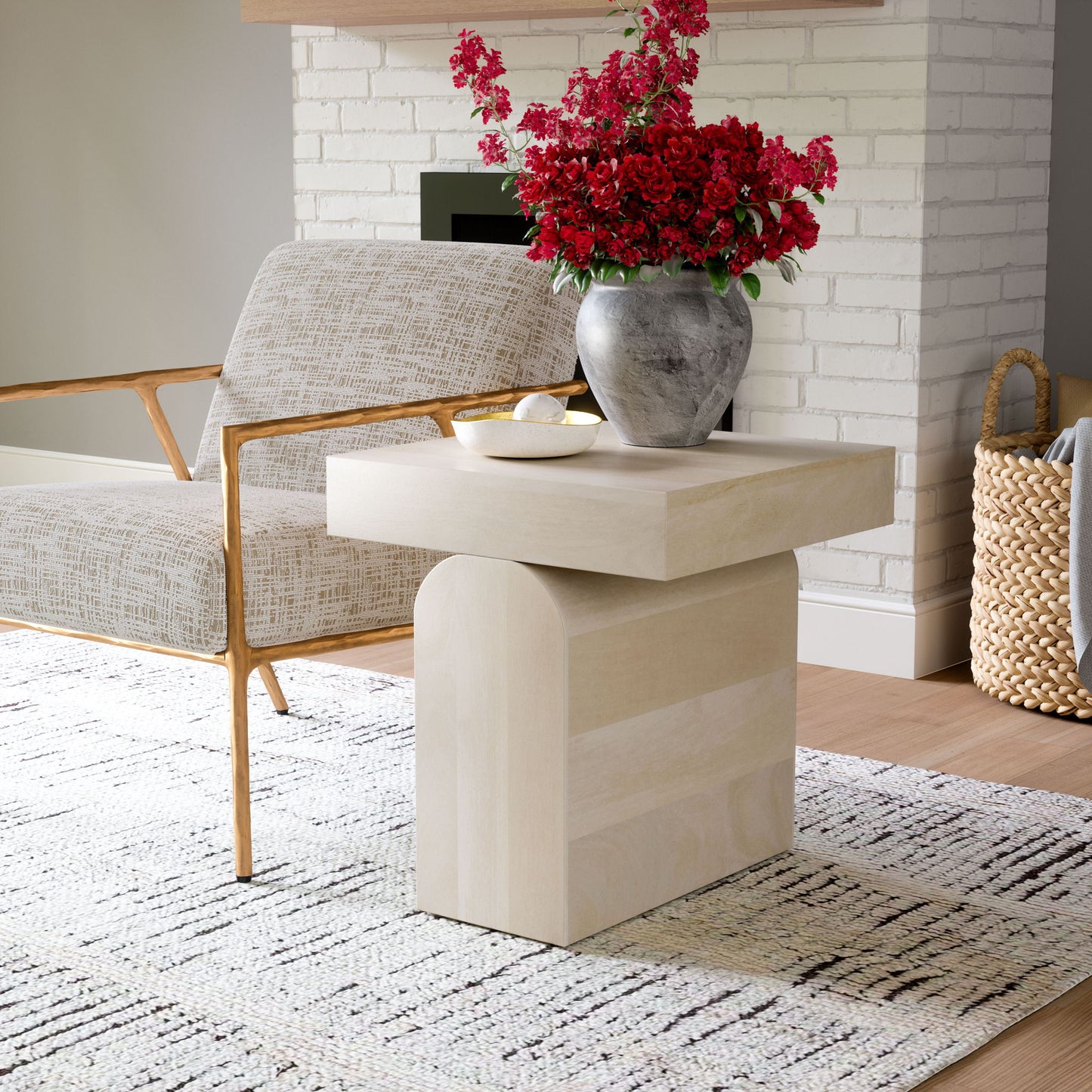 Kiel - Side Table - Natural