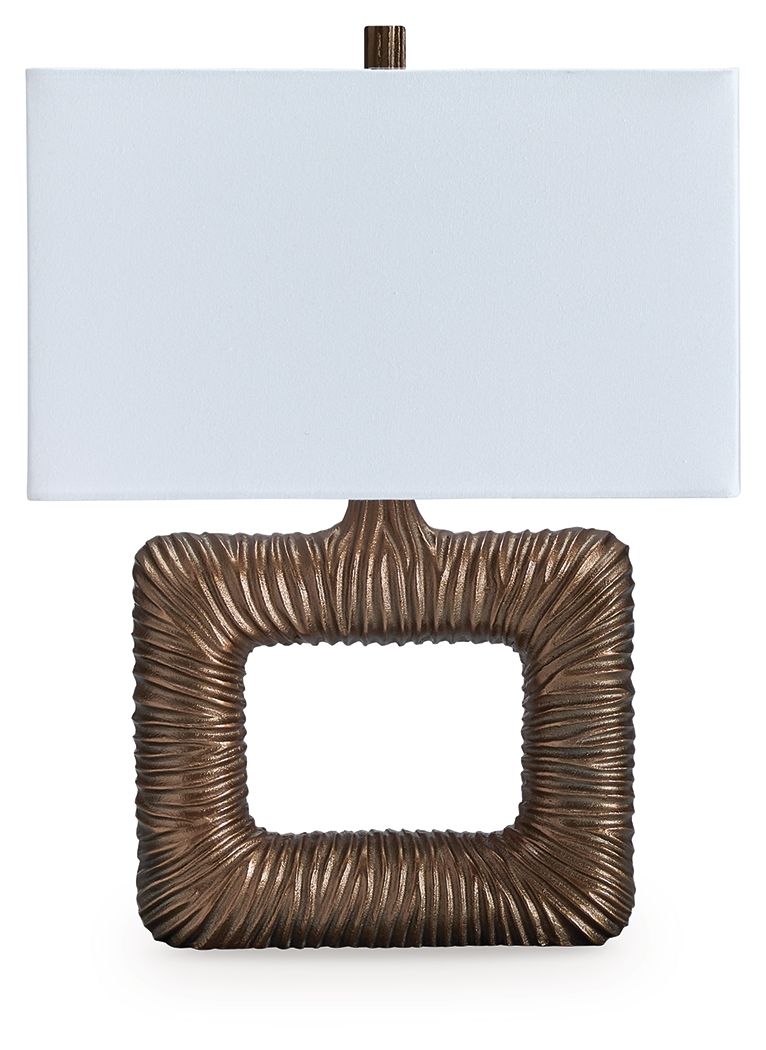 Garronby - Metal Table Lamp - Antique Brass Finish