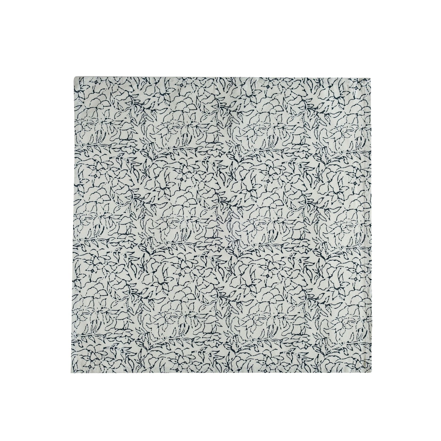 Crissy - Cotton Canvas Printed Napkins (Set of 4) - Inked