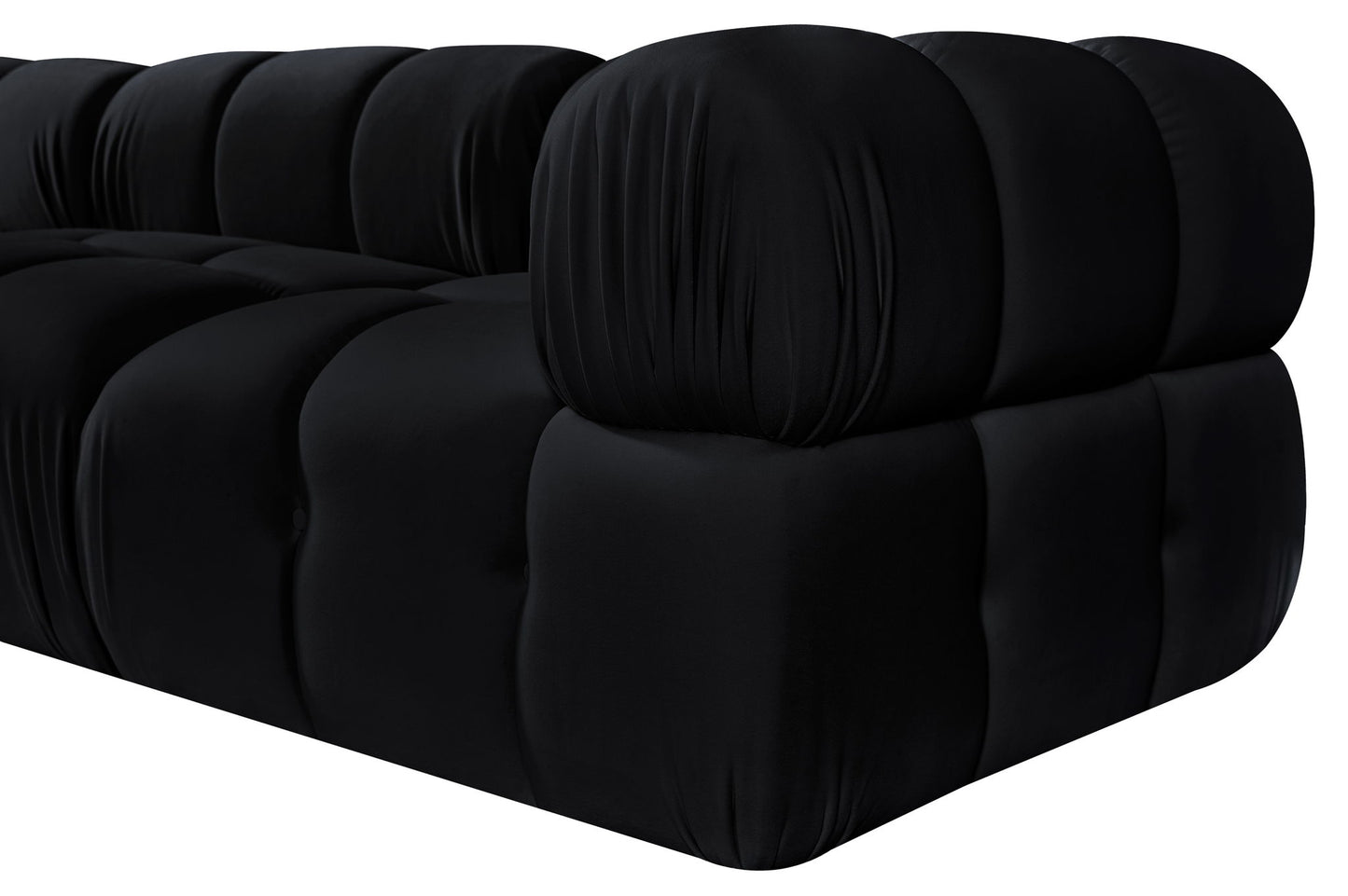 Orin - Velvet Performance Fabric Upholstered 3 Piece Modular Sofa