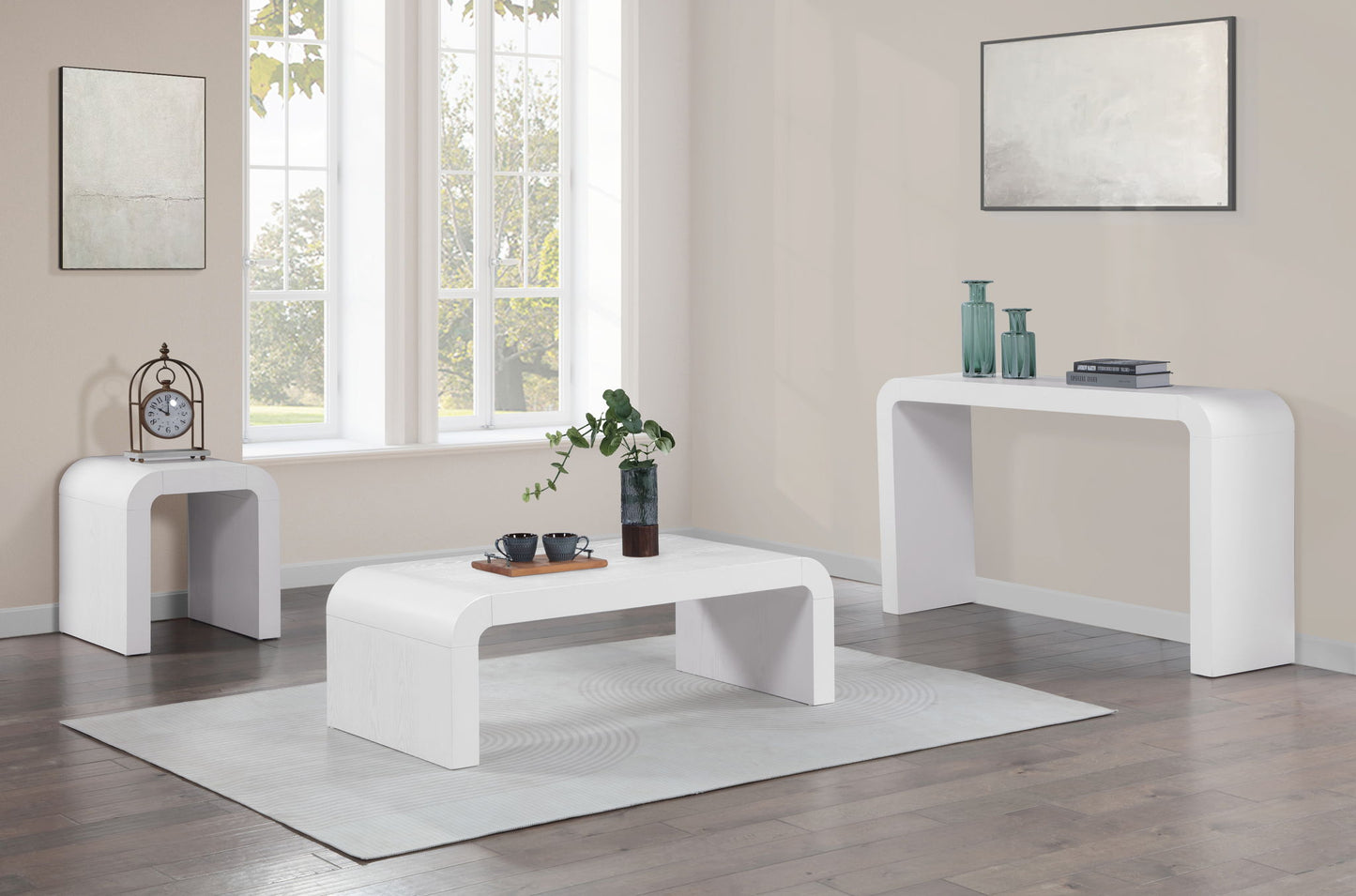 Toulon - Oak Veneer Console Table