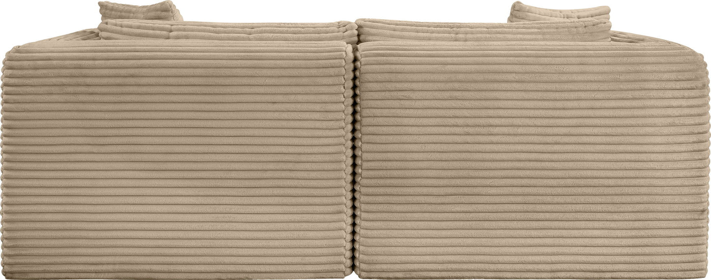 Shaggy - Fabric 2 Seat Modular Sofa