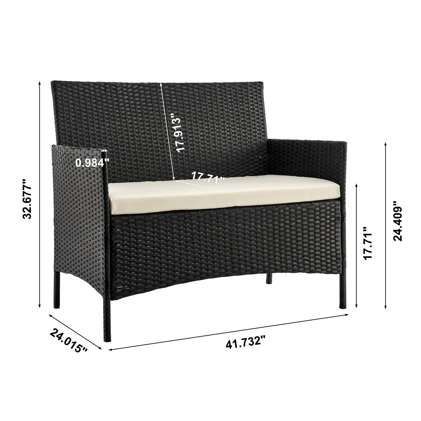 Manhattan Imperia - 3-Piece Conversation Set