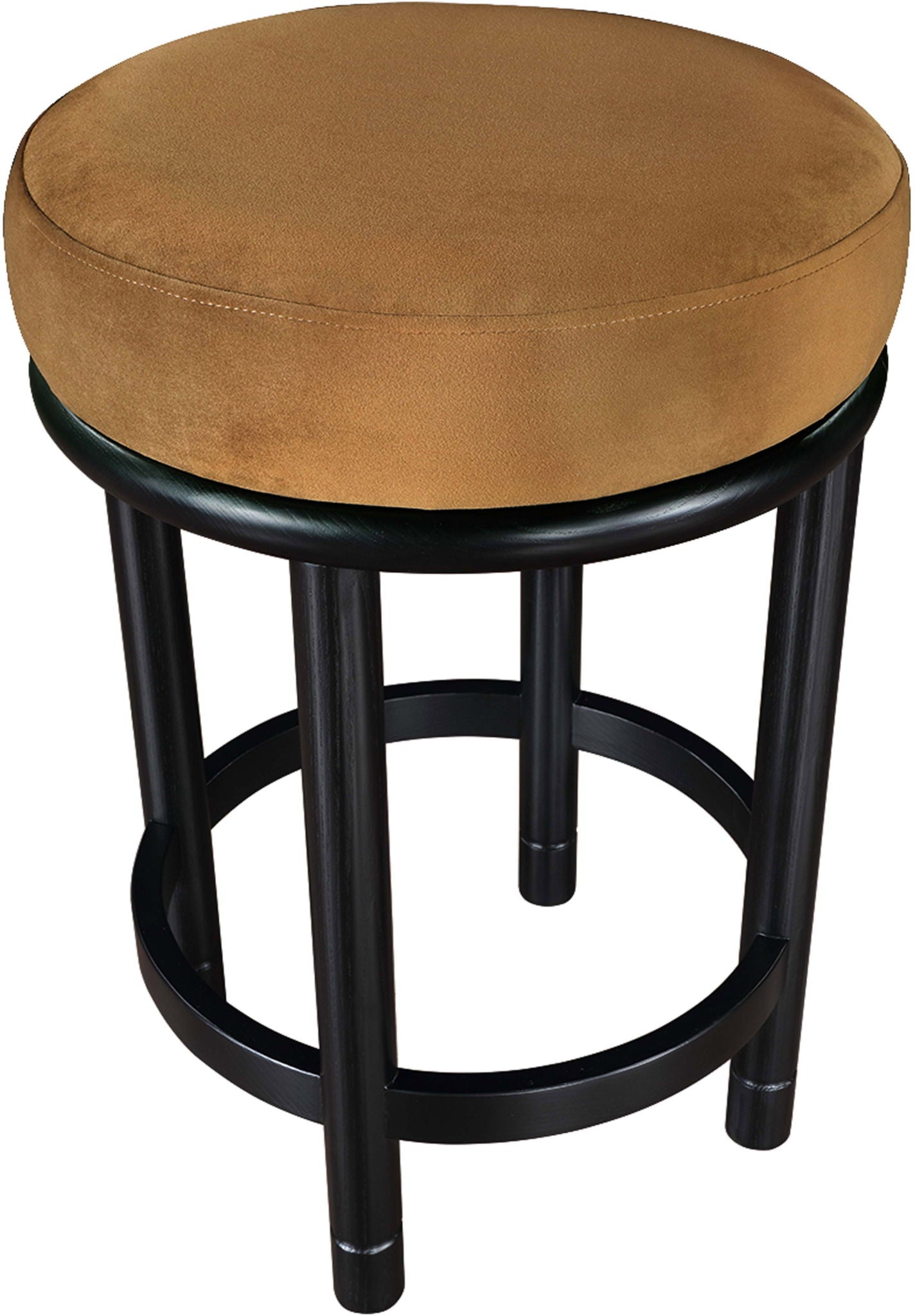 Monette - Counter Stool With Black Base