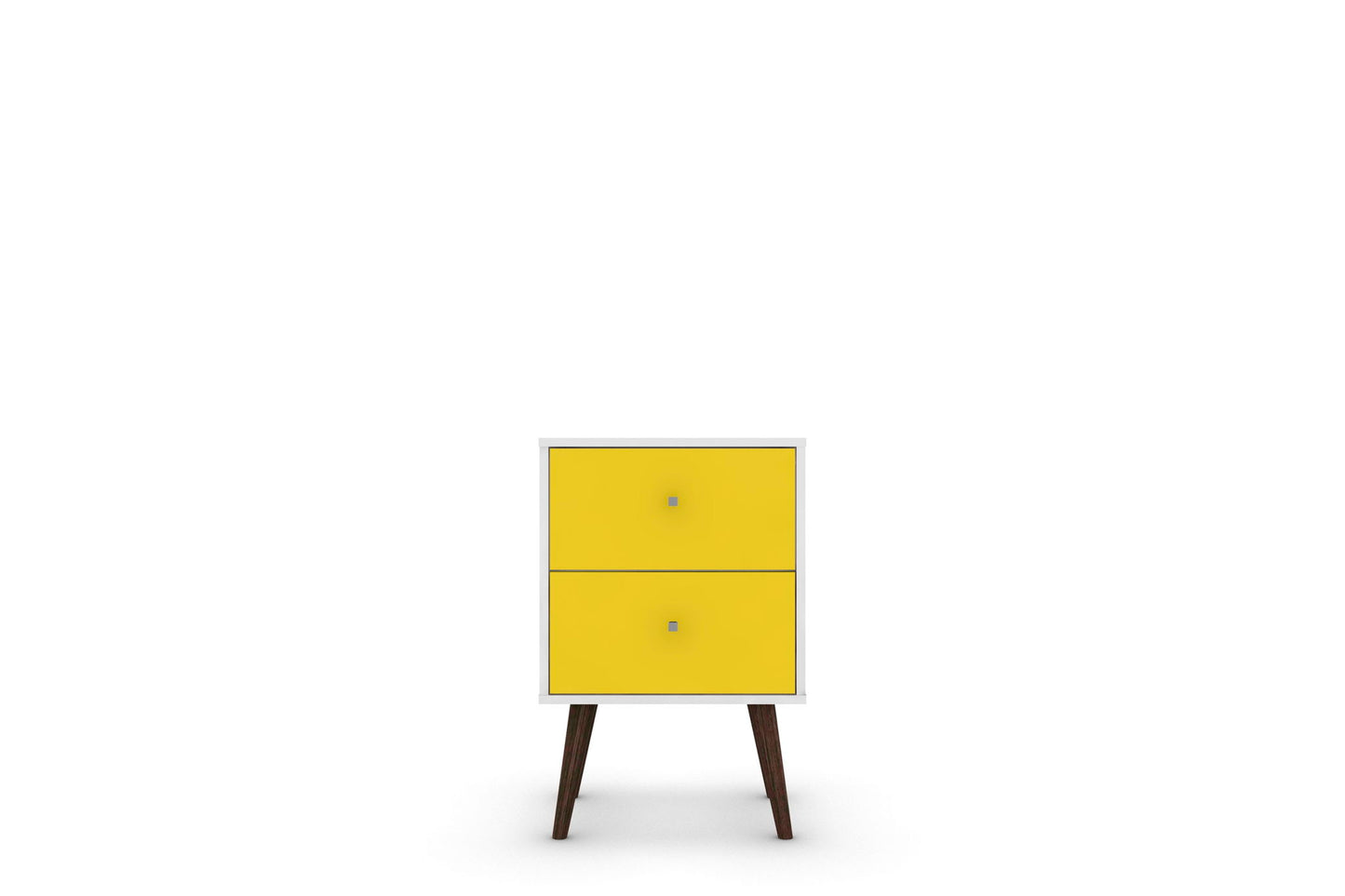 Manhattan Liberty - Nightstand Wtth White Frame
