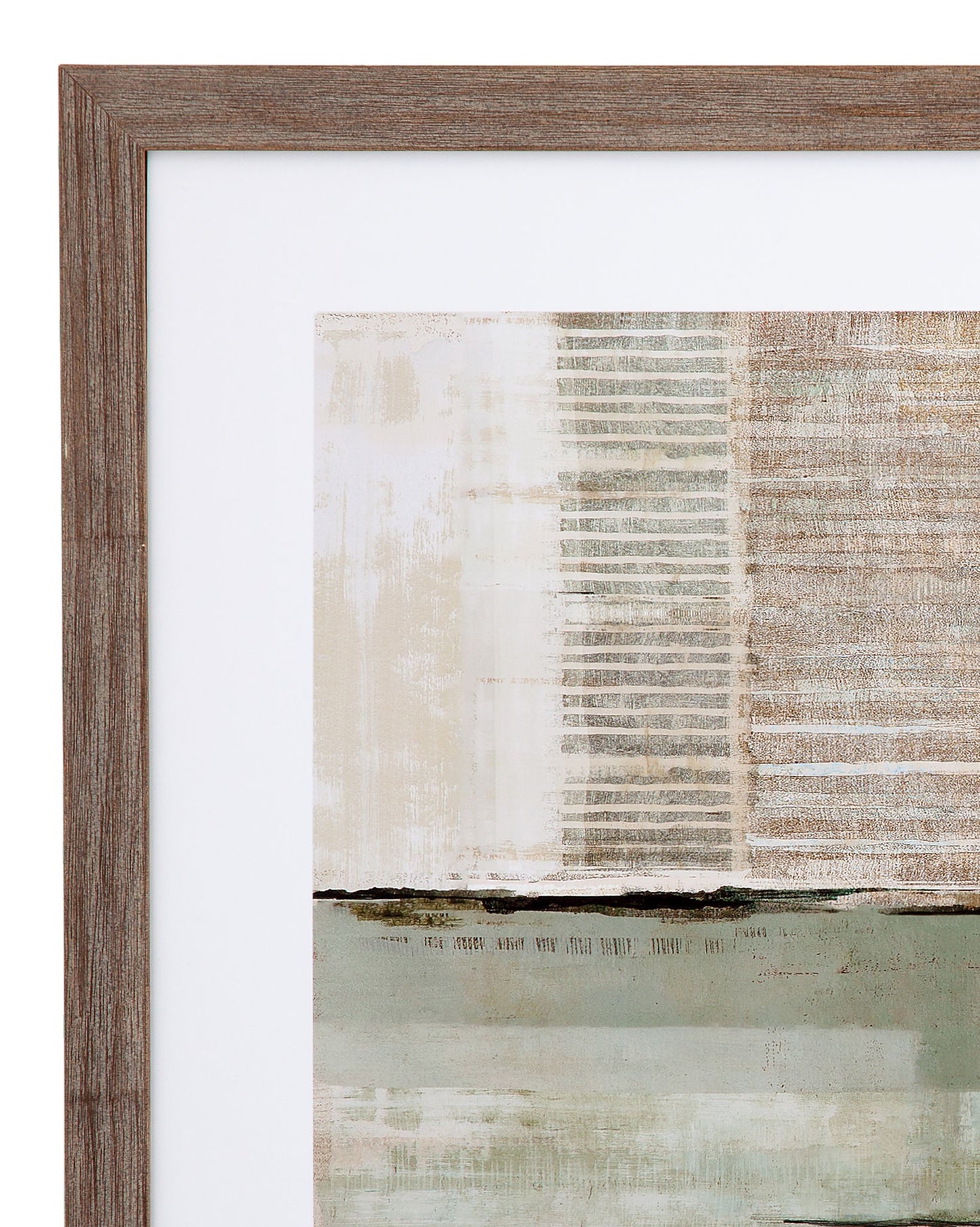 Custom Across The Abstract Bay - II Gray