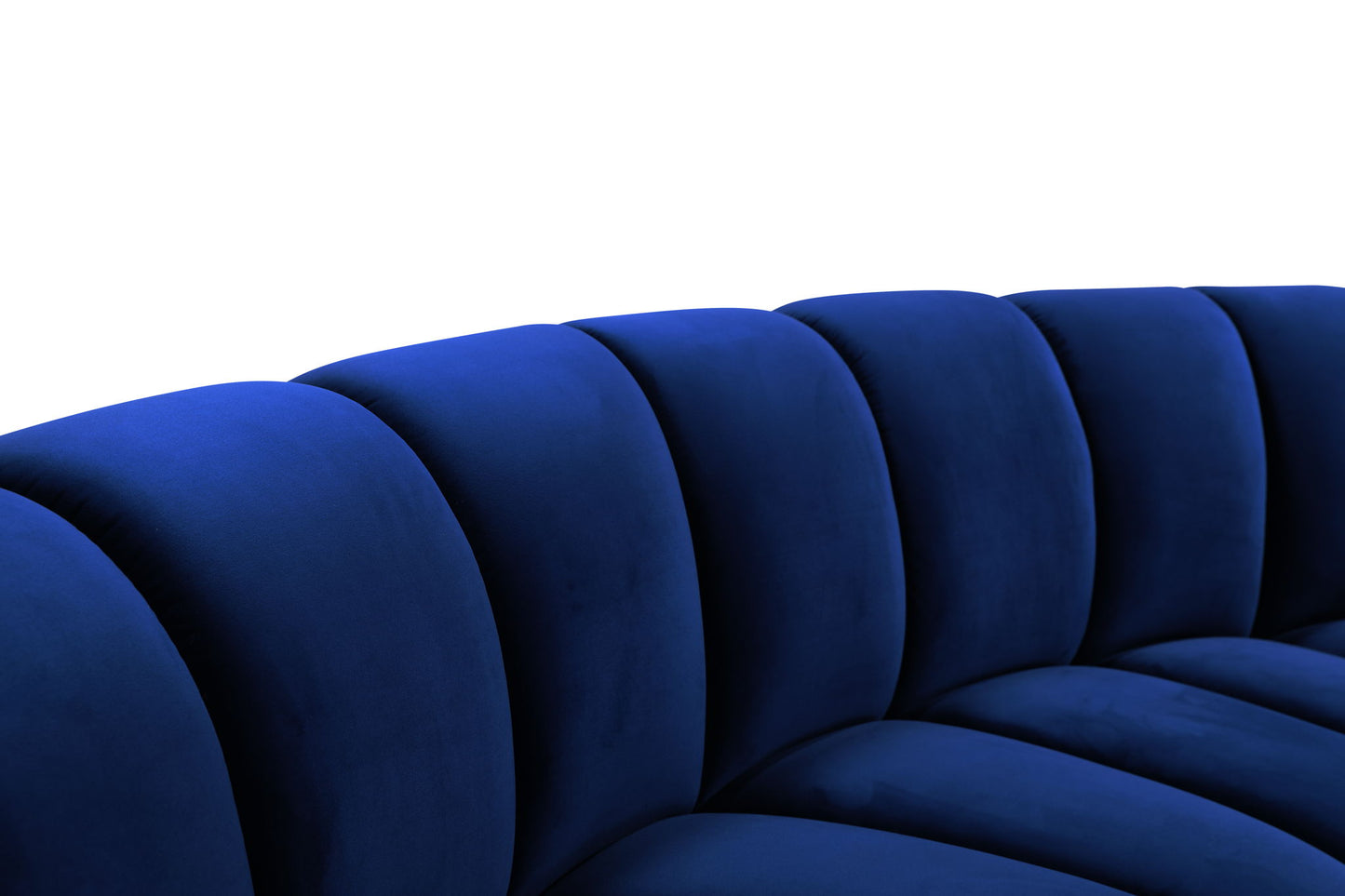 Infinity - 2 Piece Velvet Modular Sectional