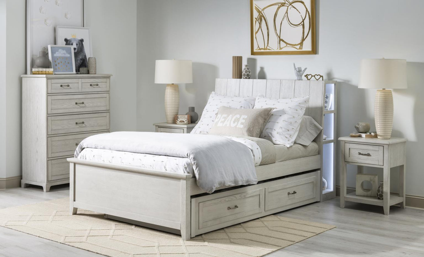 Ashton - Complete Bookcase Bed