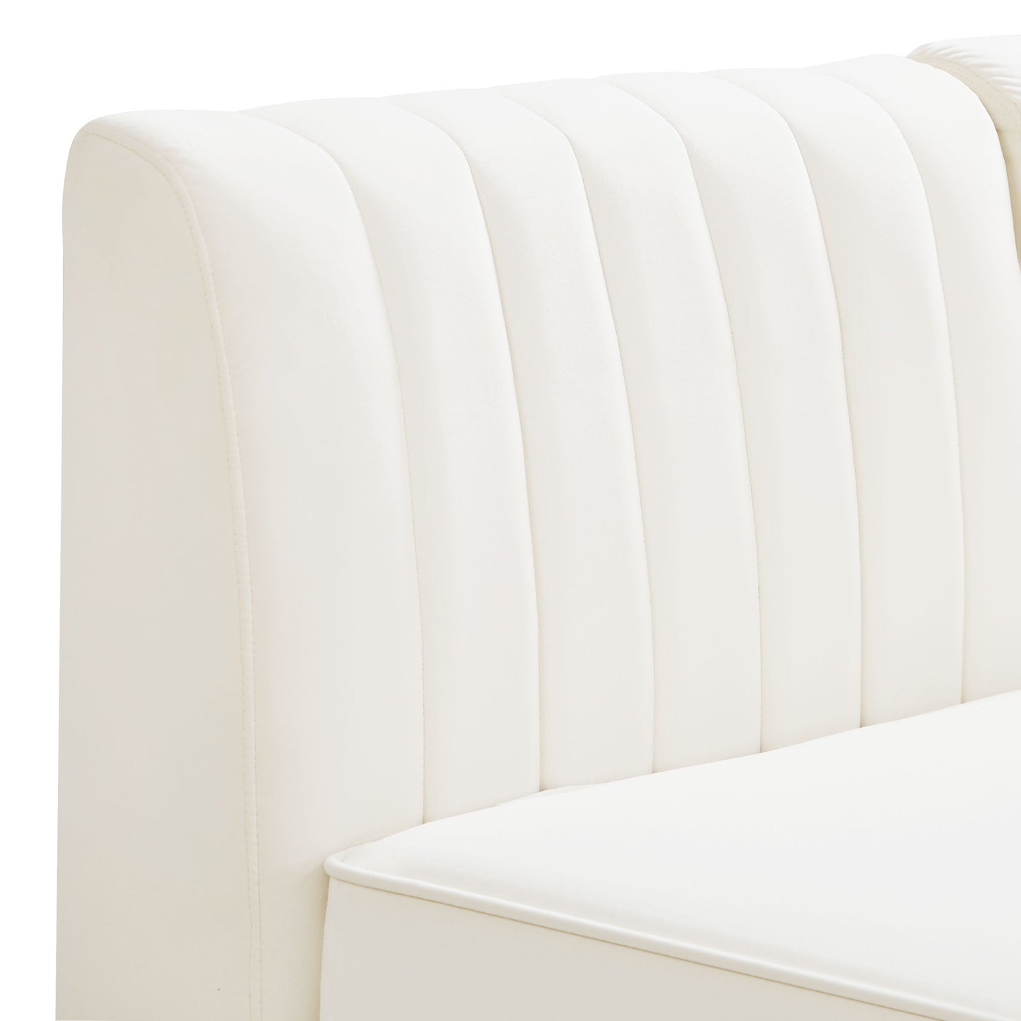 Alina - 8 Piece Velvet Modular Sectional