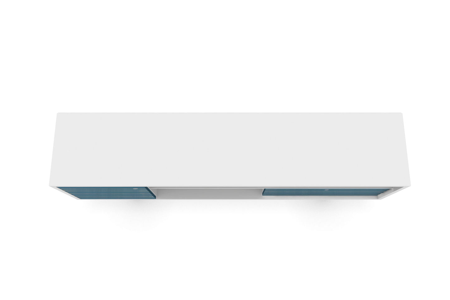 Manhattan Liberty - 71" TV Stand With White Frame