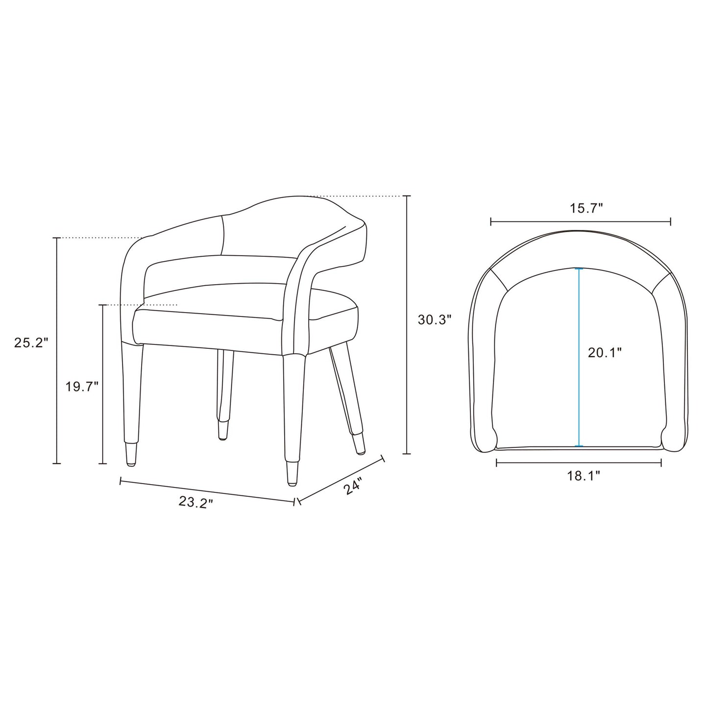 Manhattan Aspen - Armchair