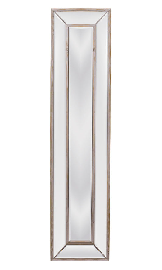 Pompano - Floor Mirror - Light Brown