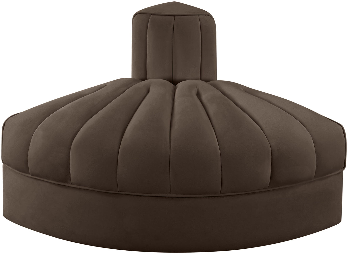 Rummi - Velvet Performance Fabric Upholstered Modular Chair