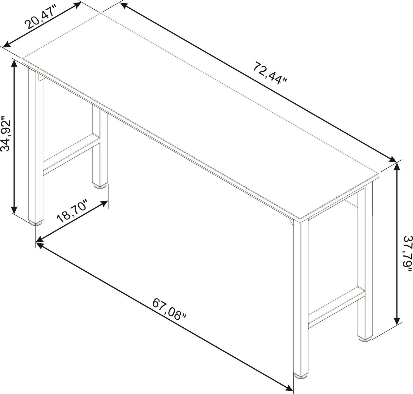Manhattan Fortress - Garage Table