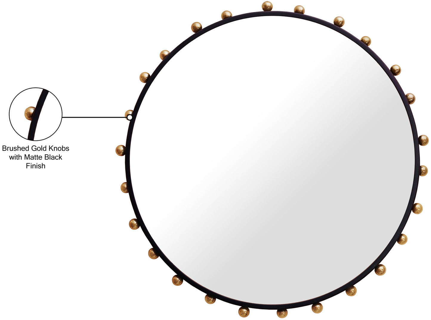 Raven - Mirror - Black / Gold