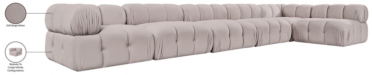 Orin - 6 Piece Modular Sectional (4 Modular Chairs, 2 Corner Chairs)