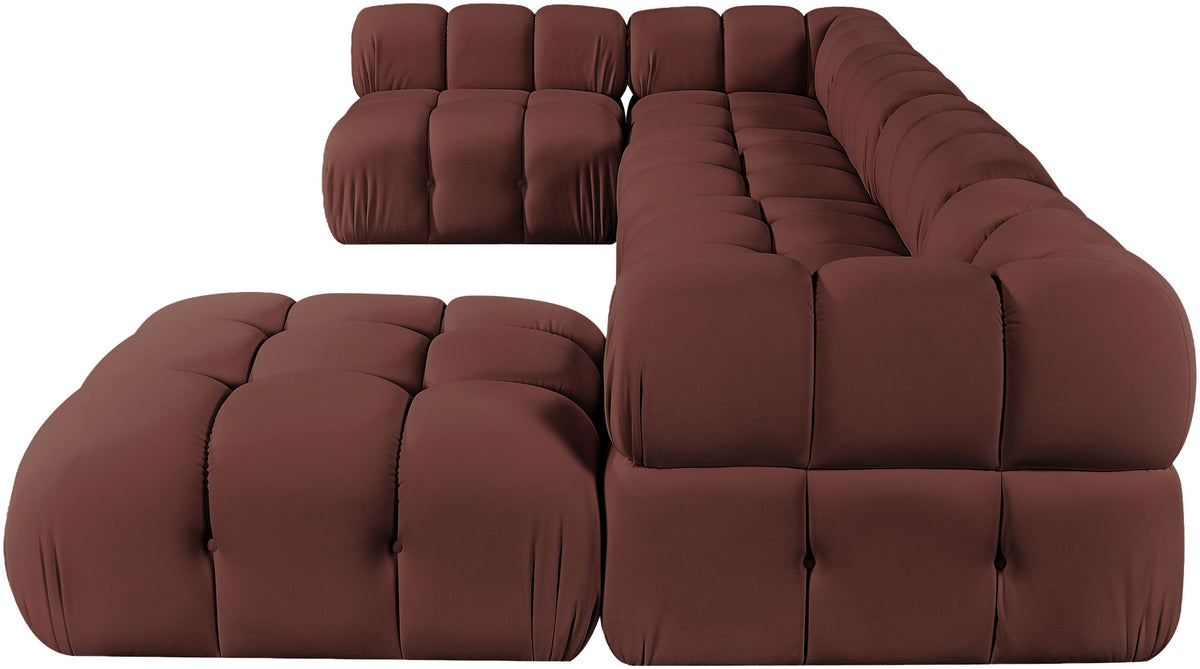 Orin - 6 Piece Modular Sectional (3 Modular Chairs, 2 Corner Chairs & Ottoman)