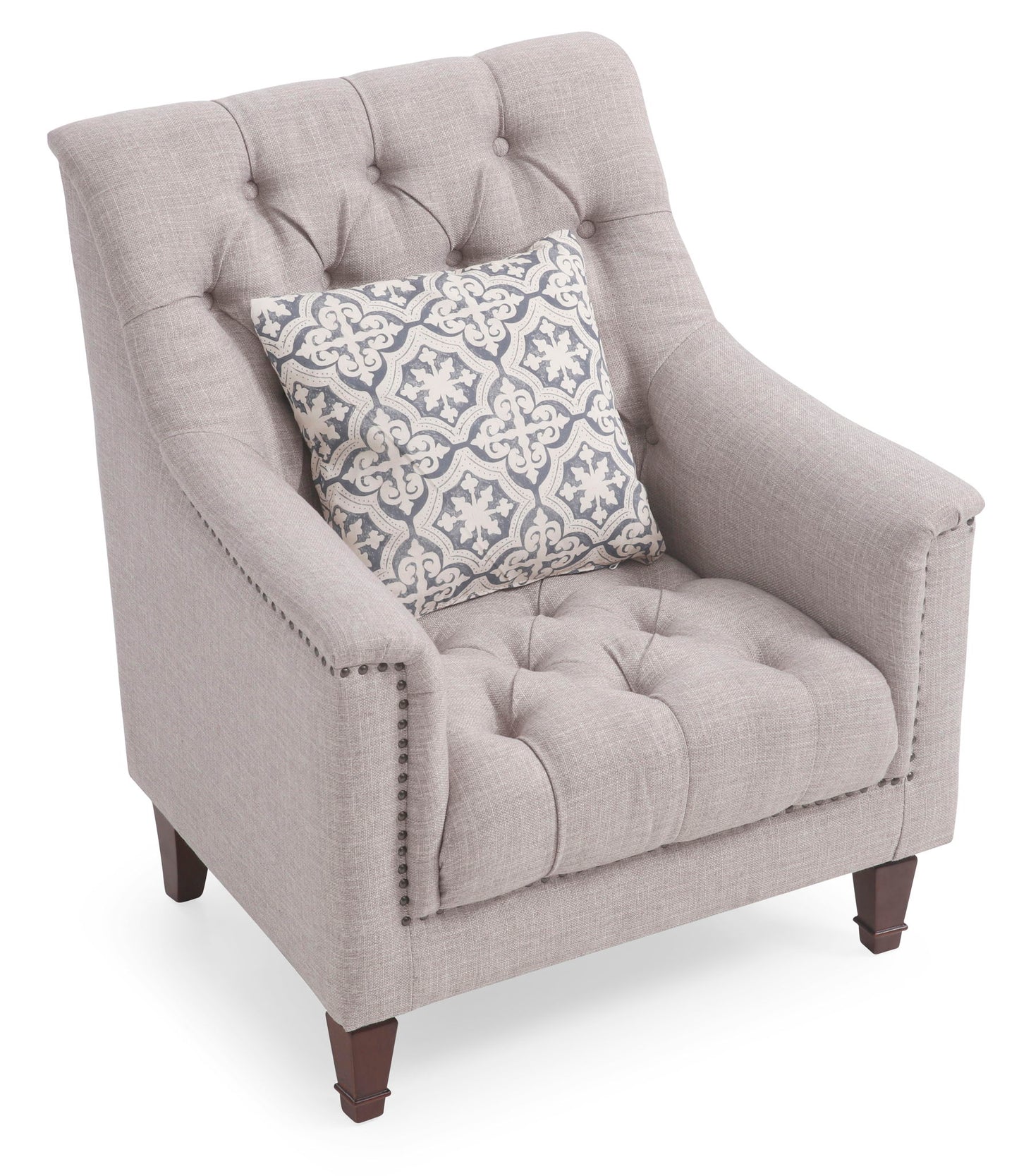 Charleston - Chair - Light Gray