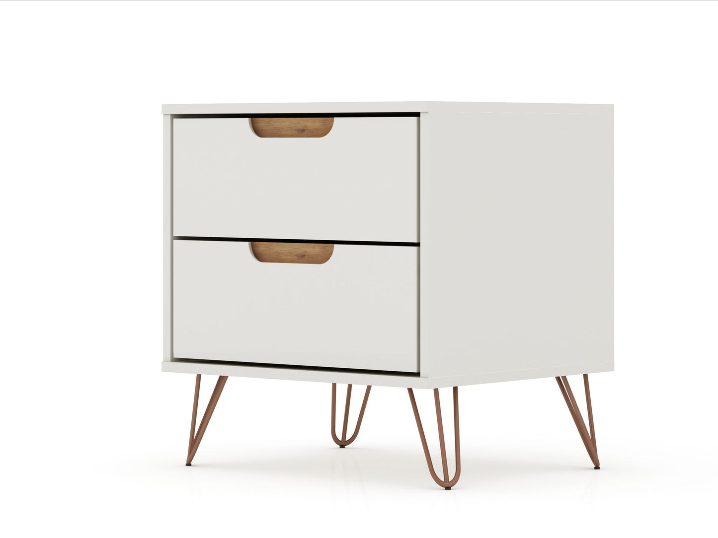 Manhattan Rockefeller - Nightstand With 2 Drawers