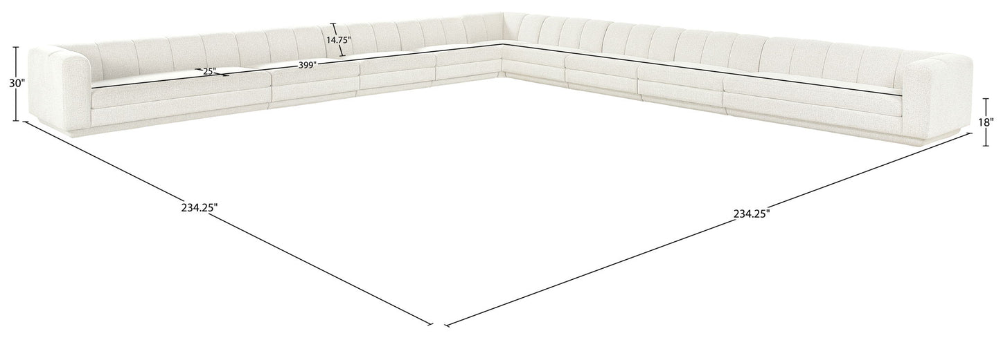 Modari - Sectional - Cream
